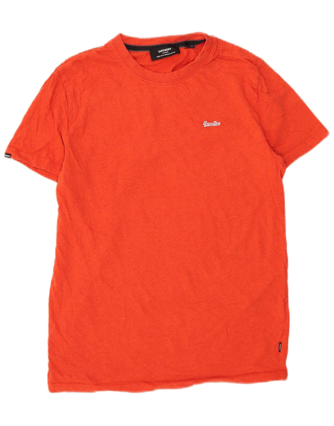 T-shirt da uomo Superdry Top Small in cotone rosso