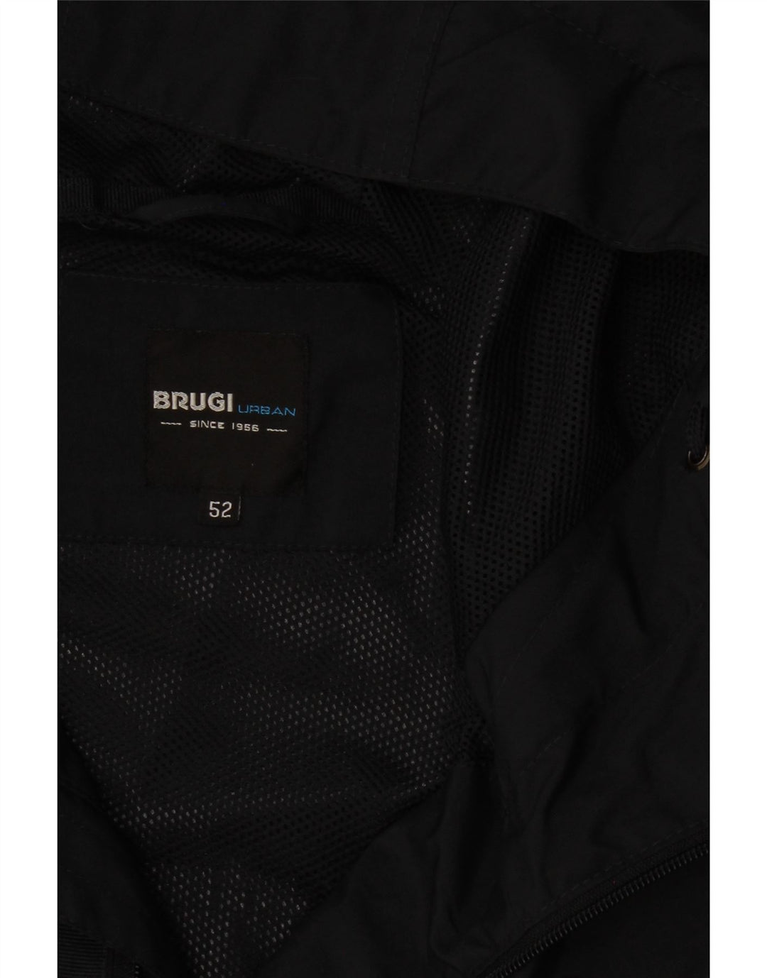 Giacca a vento con cappuccio da uomo Brugi IT 52 XL Blu Navy