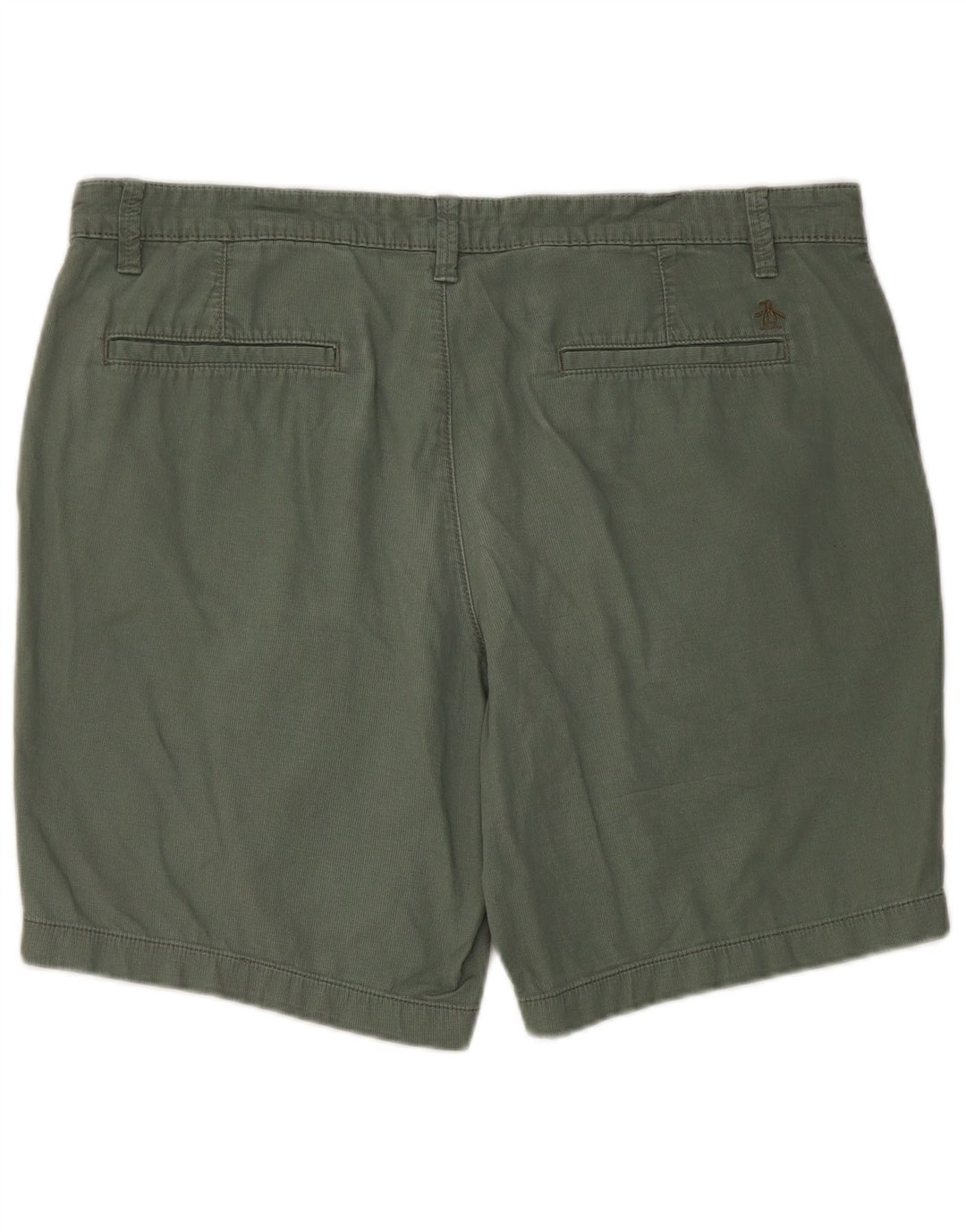 Pantaloncini chino da uomo Penguin W36 grandi in cotone verde
