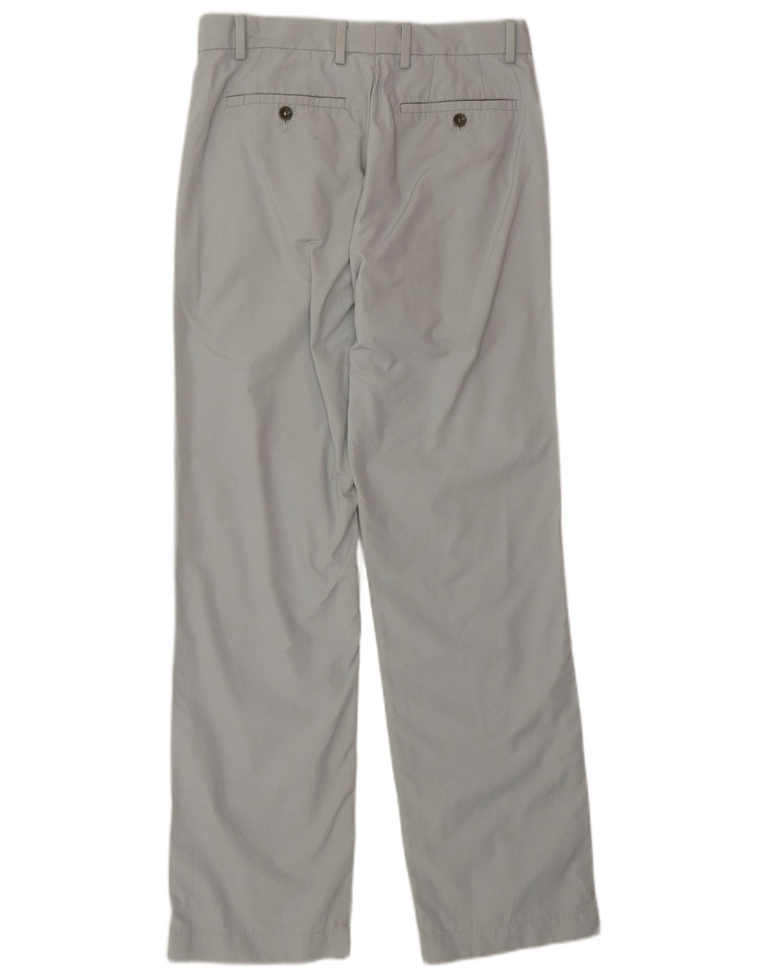 Pantaloni chino dritti da uomo Dockers W31 L32 in cotone grigio