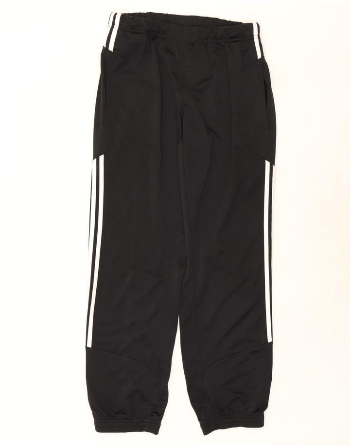 ADIDAS Mens Tracksuit Trousers Joggers Large Black Polyester Vintage Adidas and Second-Hand Adidas from Messina Hembry 
