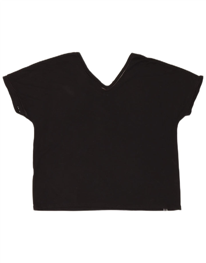Maglietta da donna Ellesse Top UK 18 XL Nera