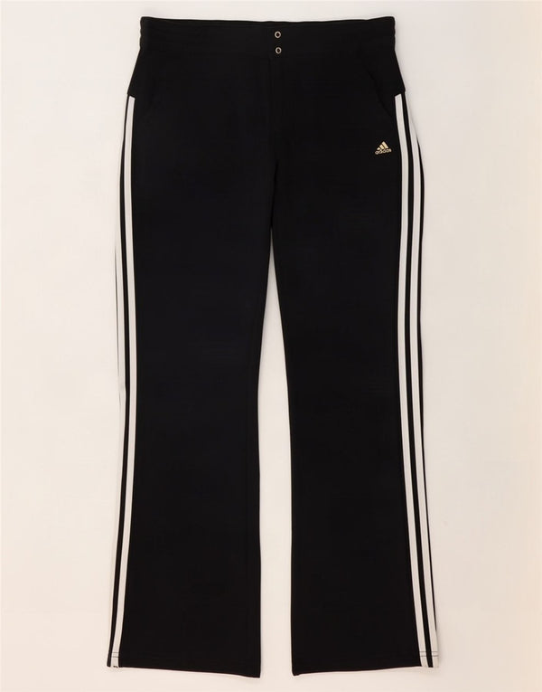 Pantaloni Adidas da donna UK 16 Large W36 L30 poliestere nero