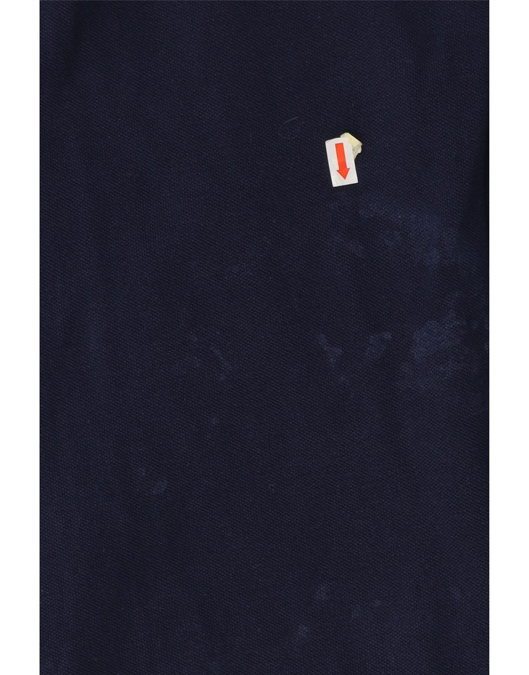 Polo a maniche lunghe da donna RALPH LAUREN UK 12 medio cotone blu navy