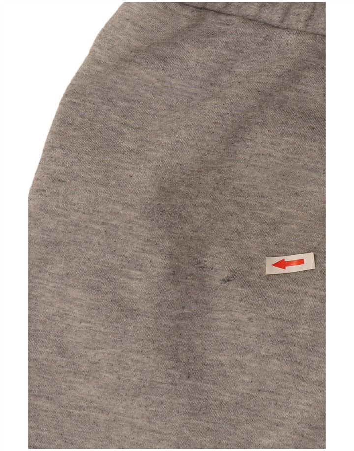 Pantaloncini sportivi da uomo Russell Athletic in cotone screziato grigio medio