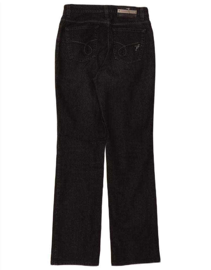 Jeans Trussardi Donna Bootcut W28 L31 Cotone Nero