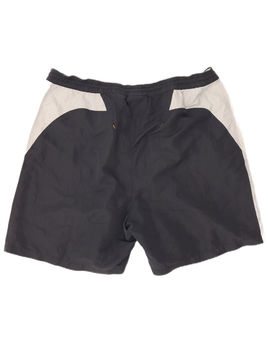 Pantaloncini sportivi da uomo Lotto Large in poliestere color block blu navy