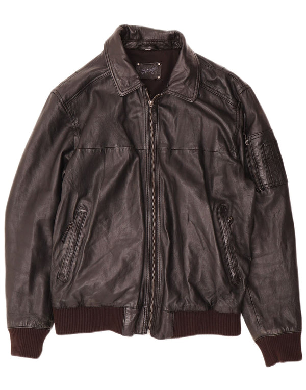 Giacca in pelle da uomo Maze IT 50 Large Nera