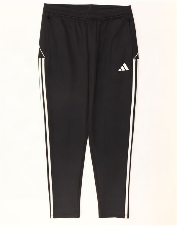 Pantaloni da tuta Adidas Aeroready Slim Fit da uomo, grandi, in poliestere nero