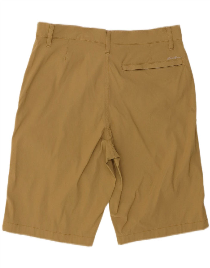 EDDIE BAUER Mens Chino Shorts W32 Medium  Beige Nylon Vintage Eddie Bauer and Second-Hand Eddie Bauer from Messina Hembry 