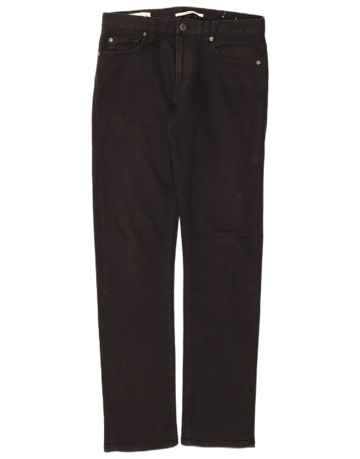 Jeans Shacket Slim da donna Reiss W30 L33 cotone nero