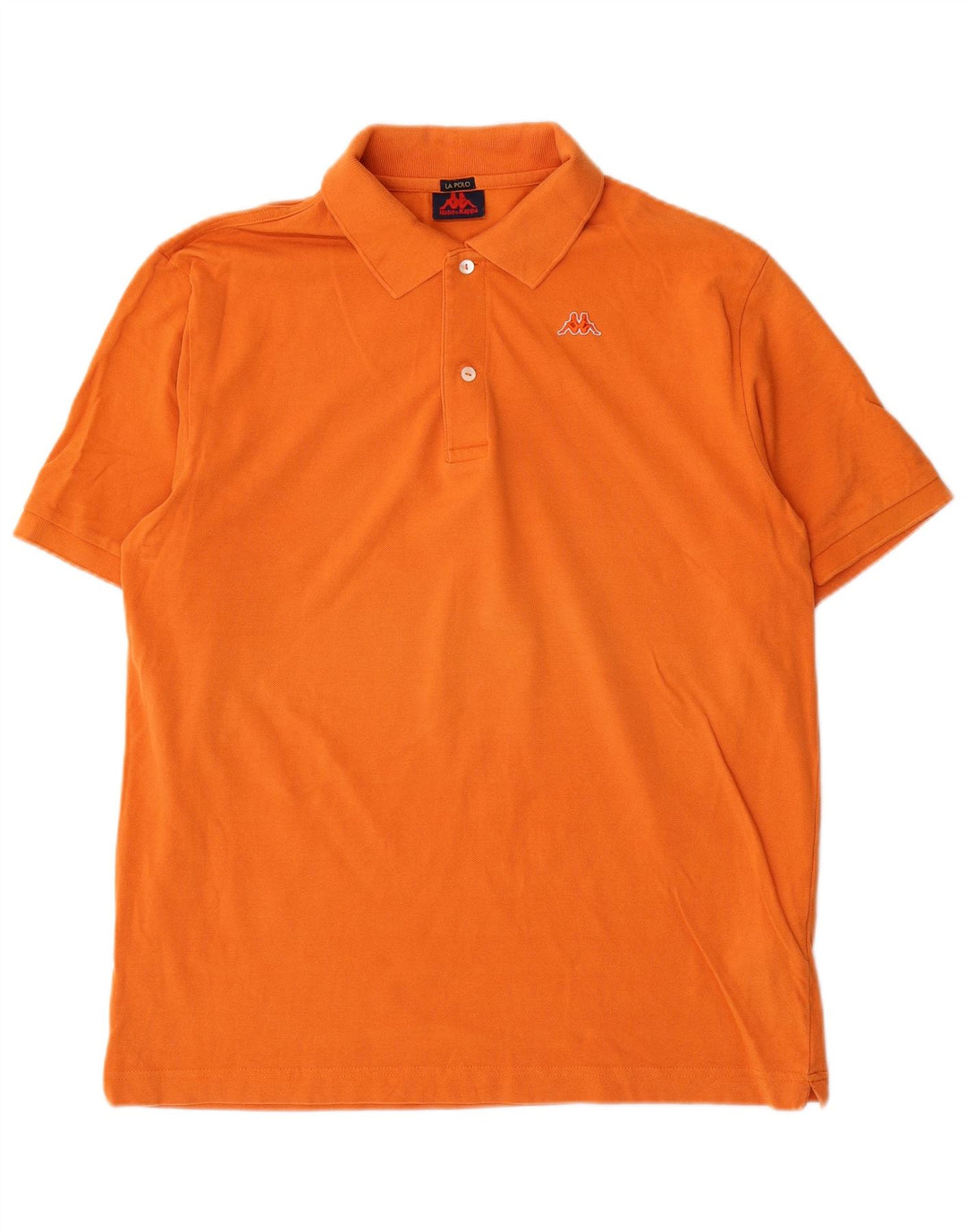 Polo Uomo KAPPA Large Arancione Cotone