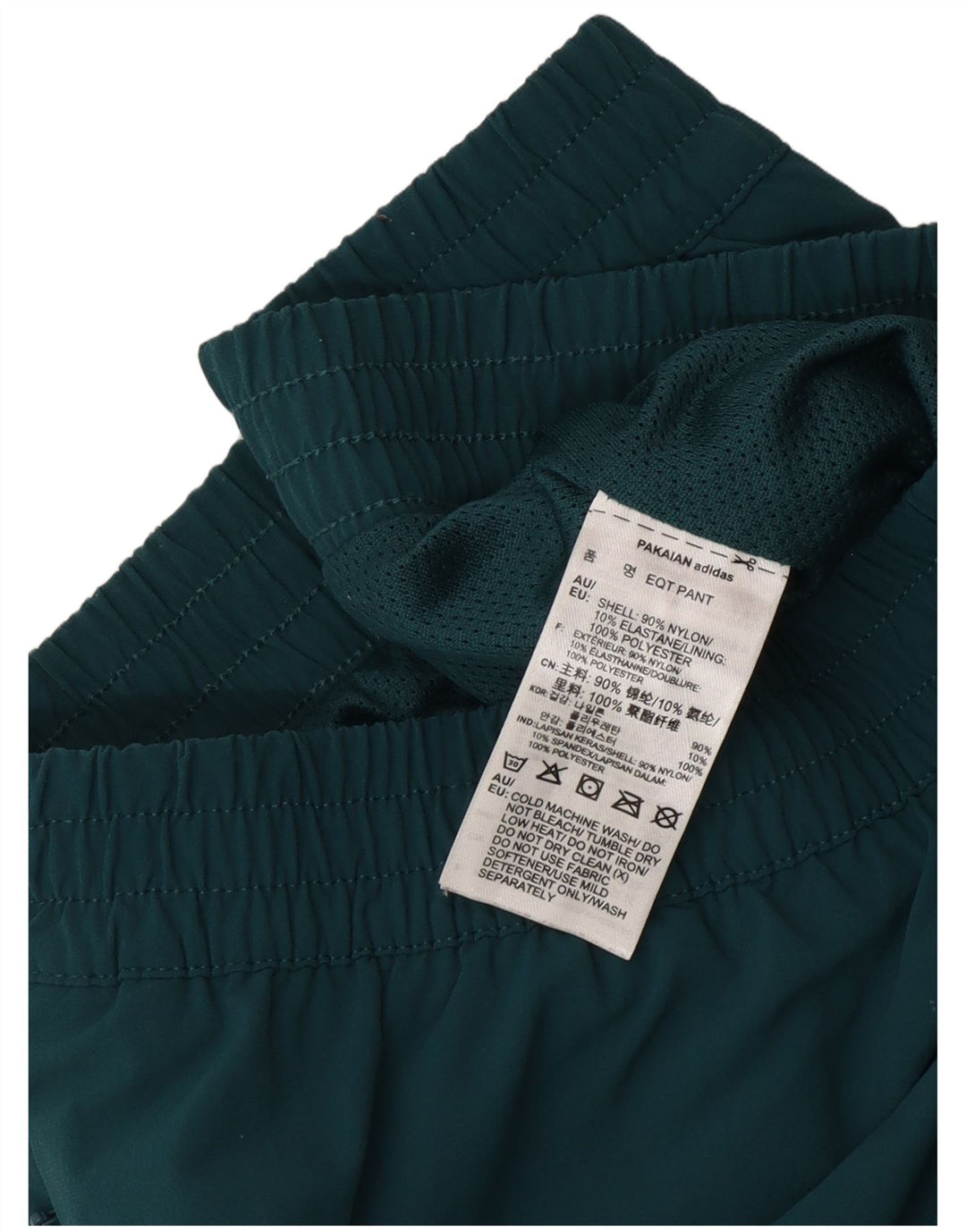 Pantaloni da tuta da uomo Adidas Joggers piccoli in nylon verde