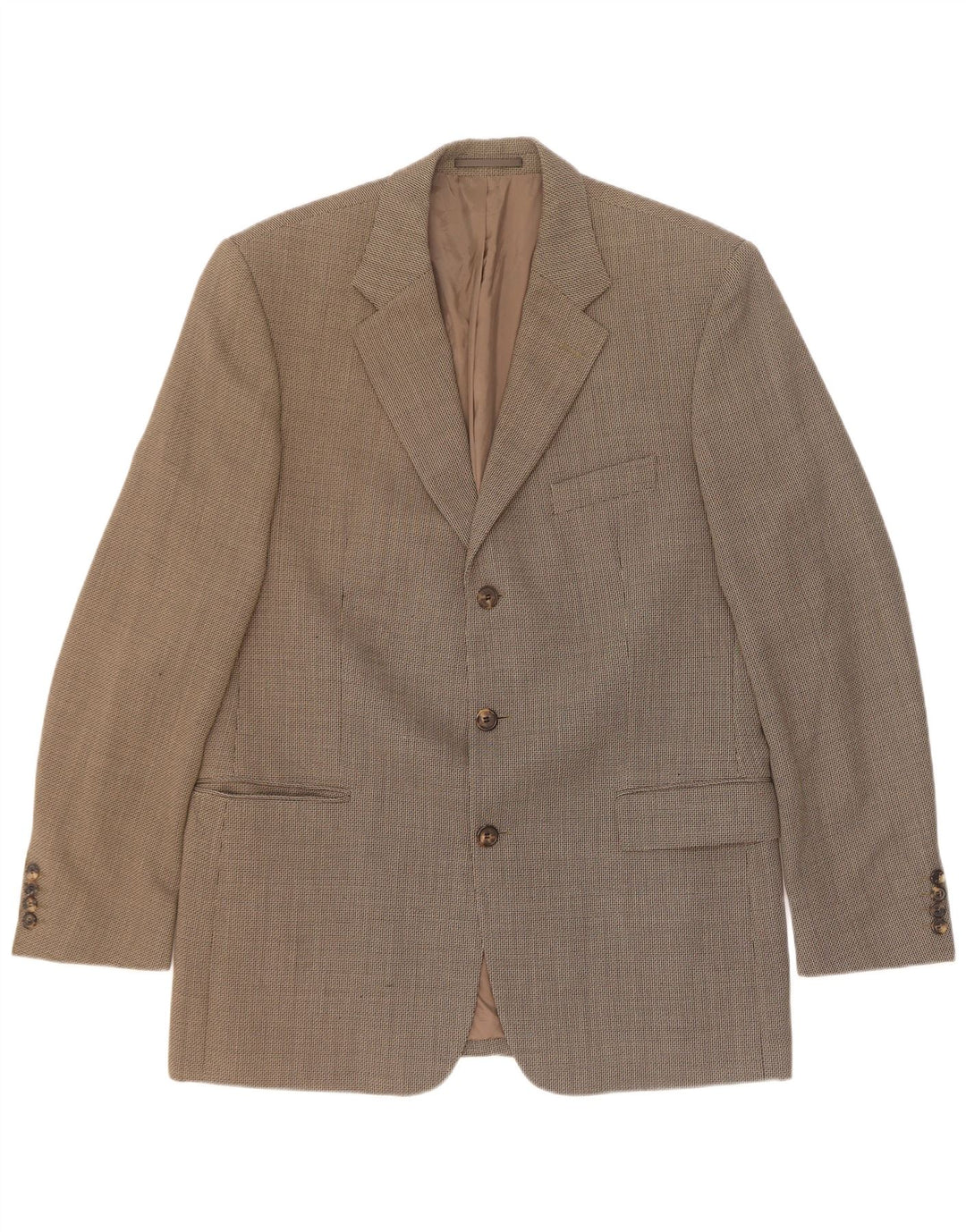 Giacca blazer da uomo a 3 bottoni Hugo Boss EU 54 2XL lana grigia
