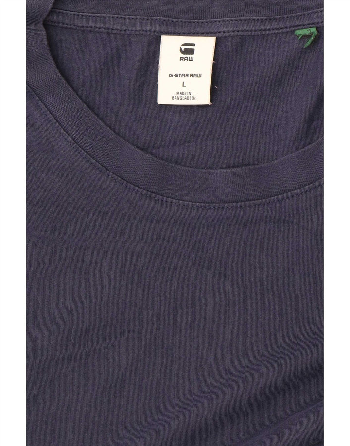T-shirt da uomo G-Star Top grande blu navy