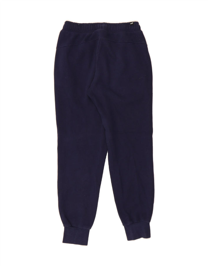 PUMA Mens Tracksuit Trousers Joggers Small Navy Blue Cotton Vintage Puma and Second-Hand Puma from Messina Hembry 