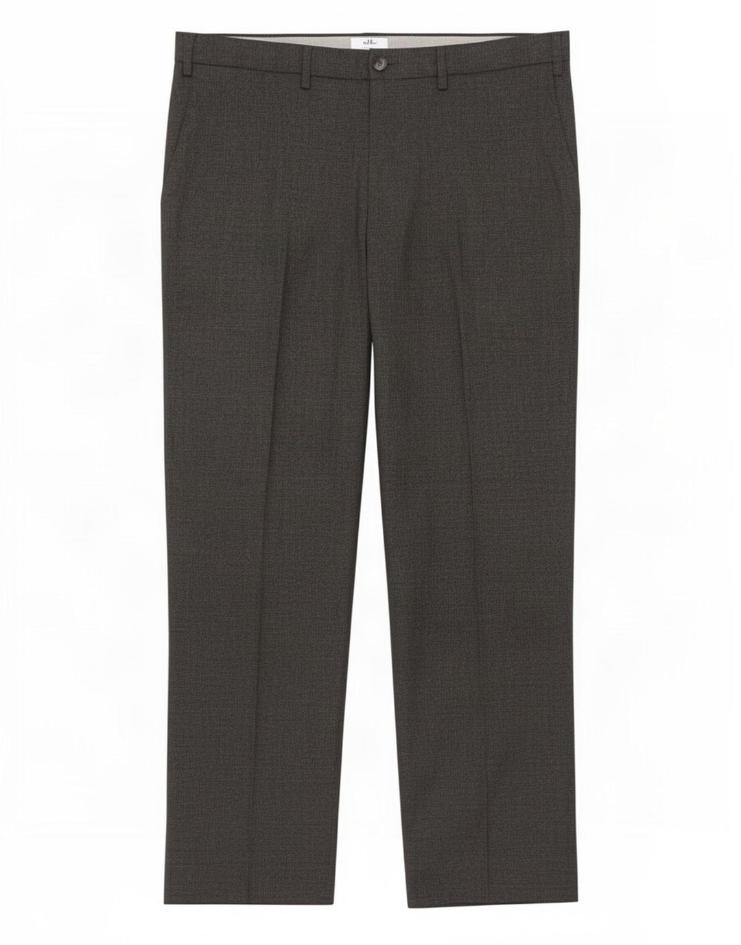 Pantaloni chino vestibilità regolare da uomo Marks & Spencer W38 L29 poliestere grigio