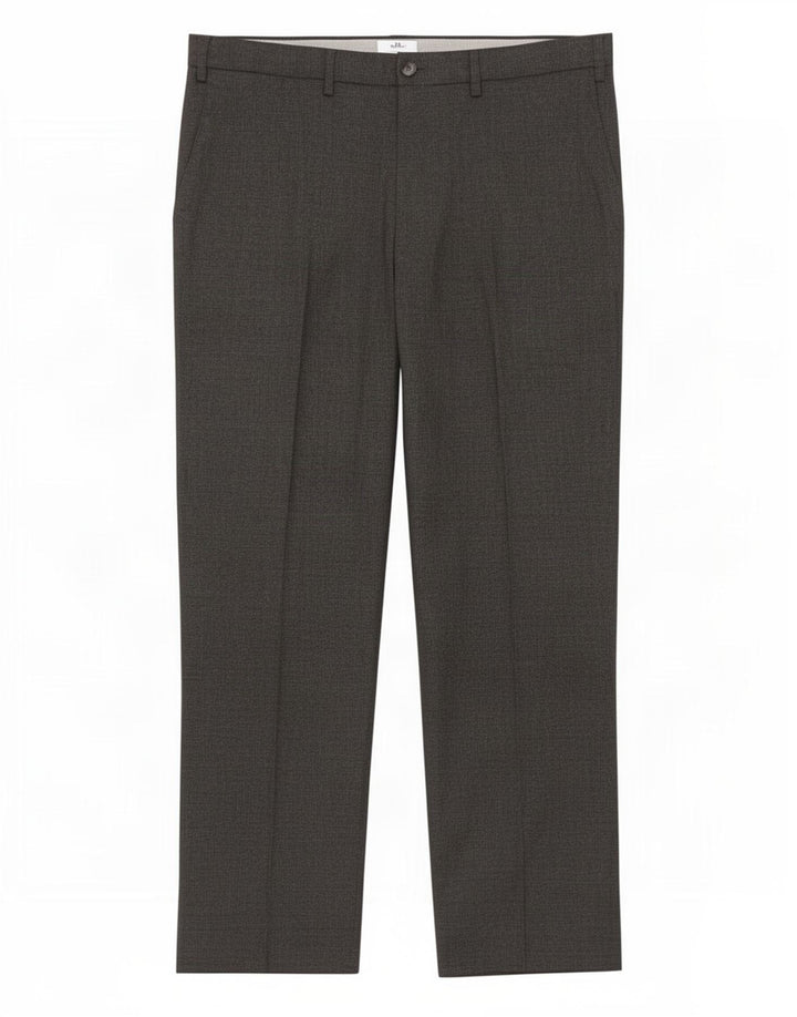 Pantaloni chino vestibilità regolare da uomo Marks & Spencer W38 L29 poliestere grigio