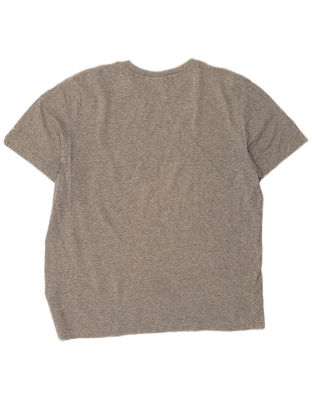 T-shirt grafica da uomo Nike Top grande grigia screziata