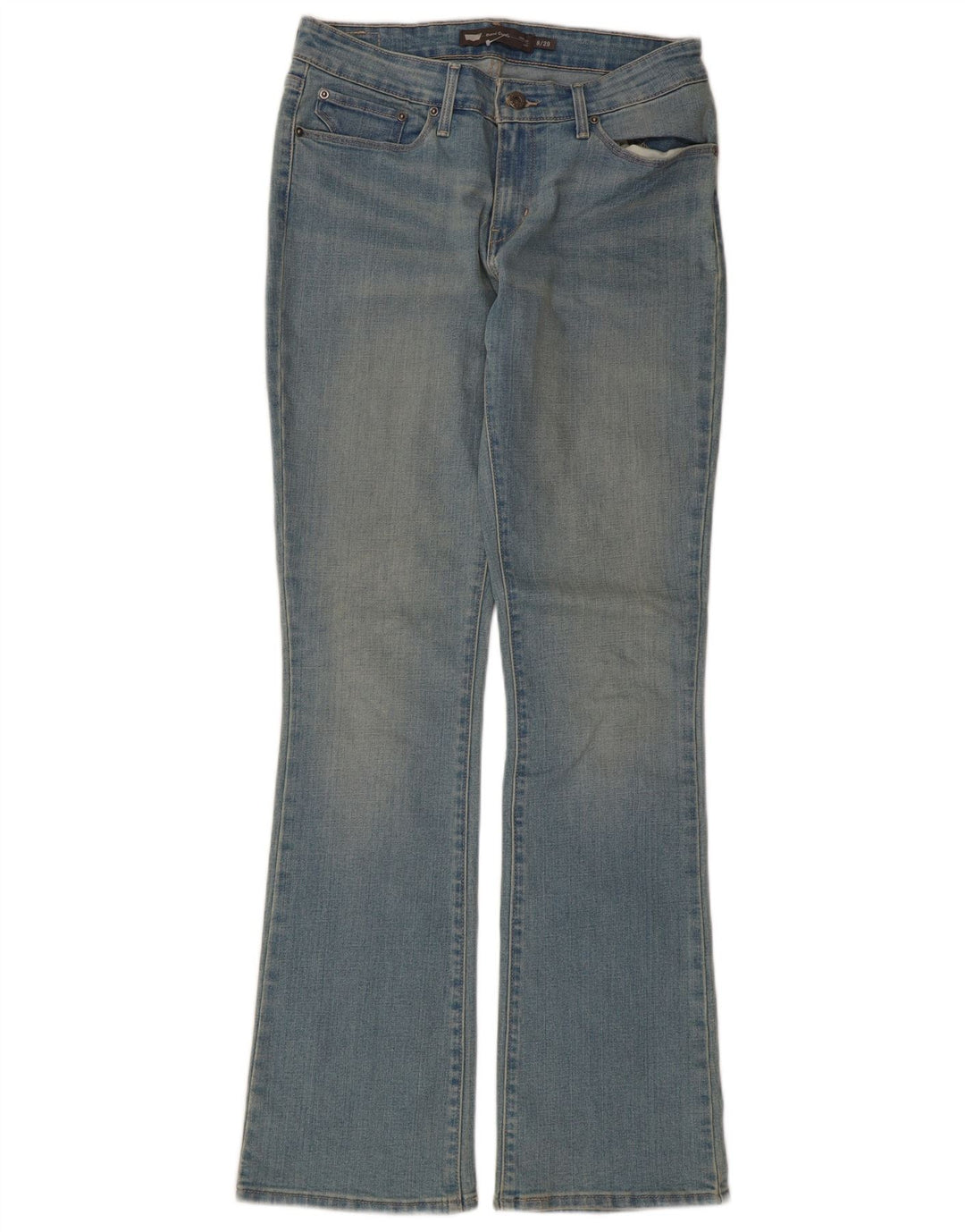 Levi's Jeans da donna Demi Curve a vita media Bootcut US 8 Medium W29 L32 Blu