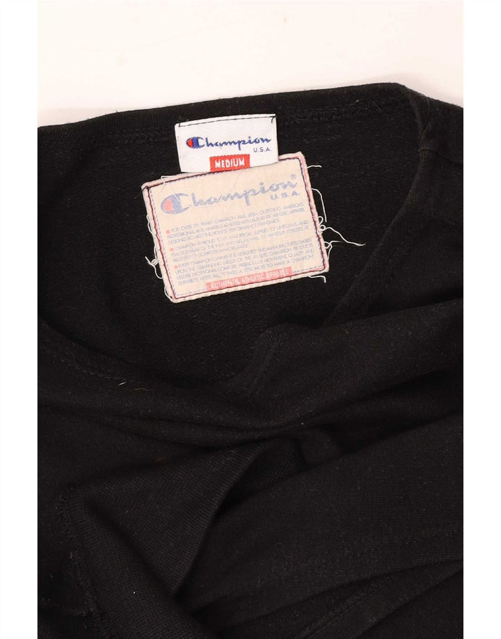 Felpa senza maniche con grafica Champion da donna UK 14 Medium Nero
