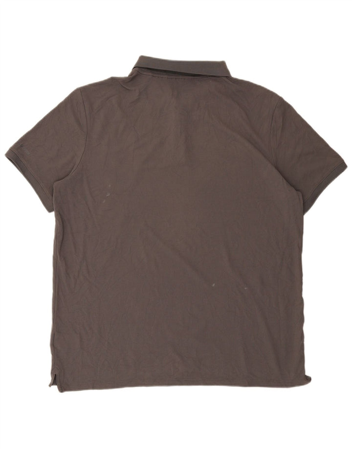 Polo da uomo MUSTO XL grigia in poliammide