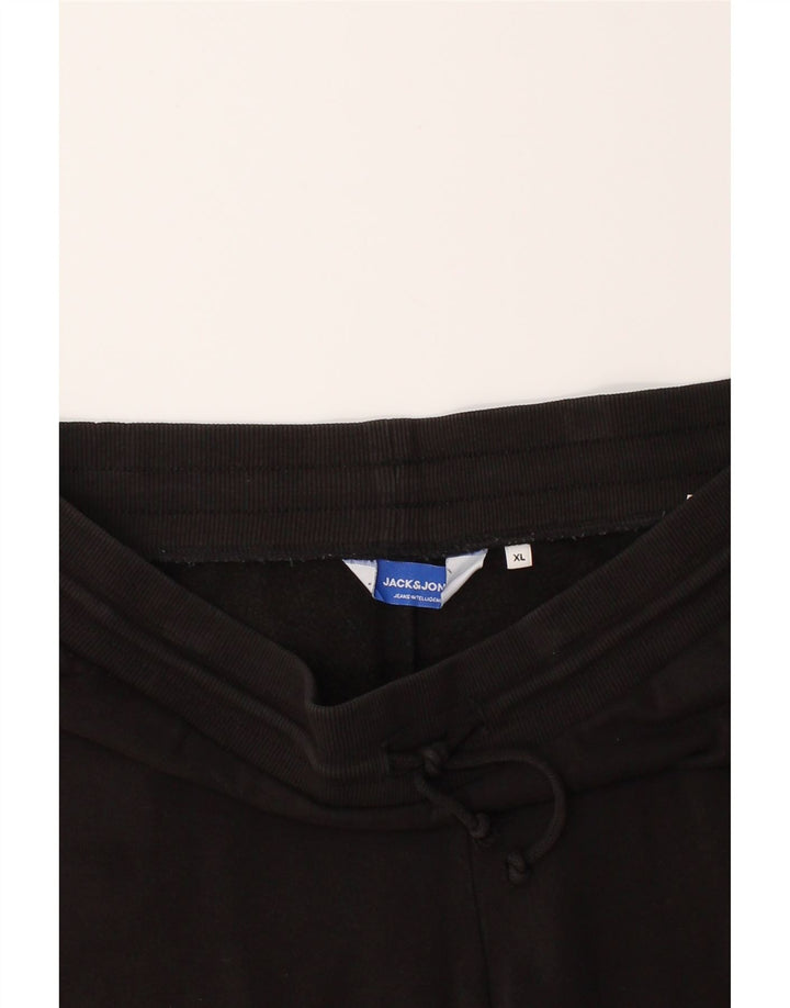 JACK & JONES Mens Sport Shorts XL  Black Cotton Vintage Jack & Jones and Second-Hand Jack & Jones from Messina Hembry 