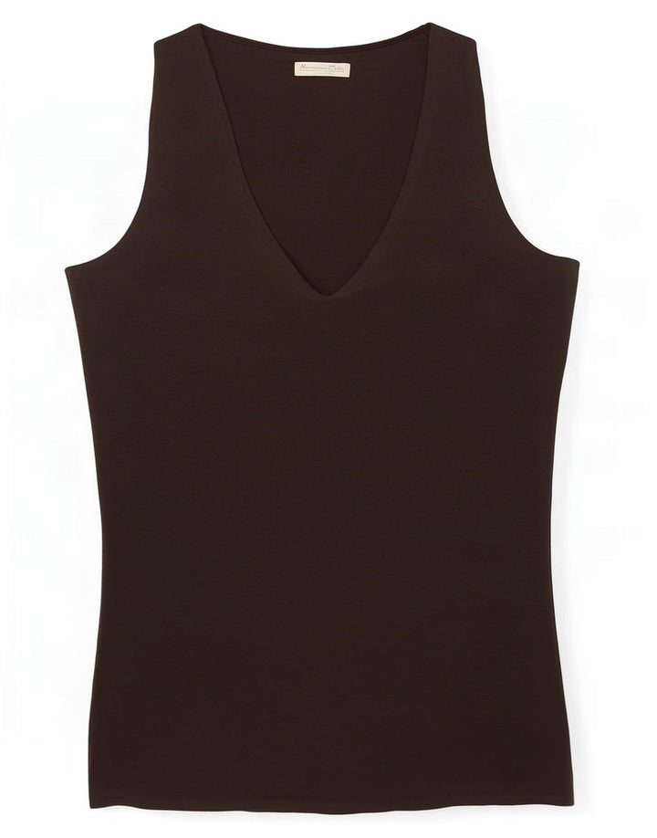 Canotta da donna Massimo Dutti UK 8 piccola marrone