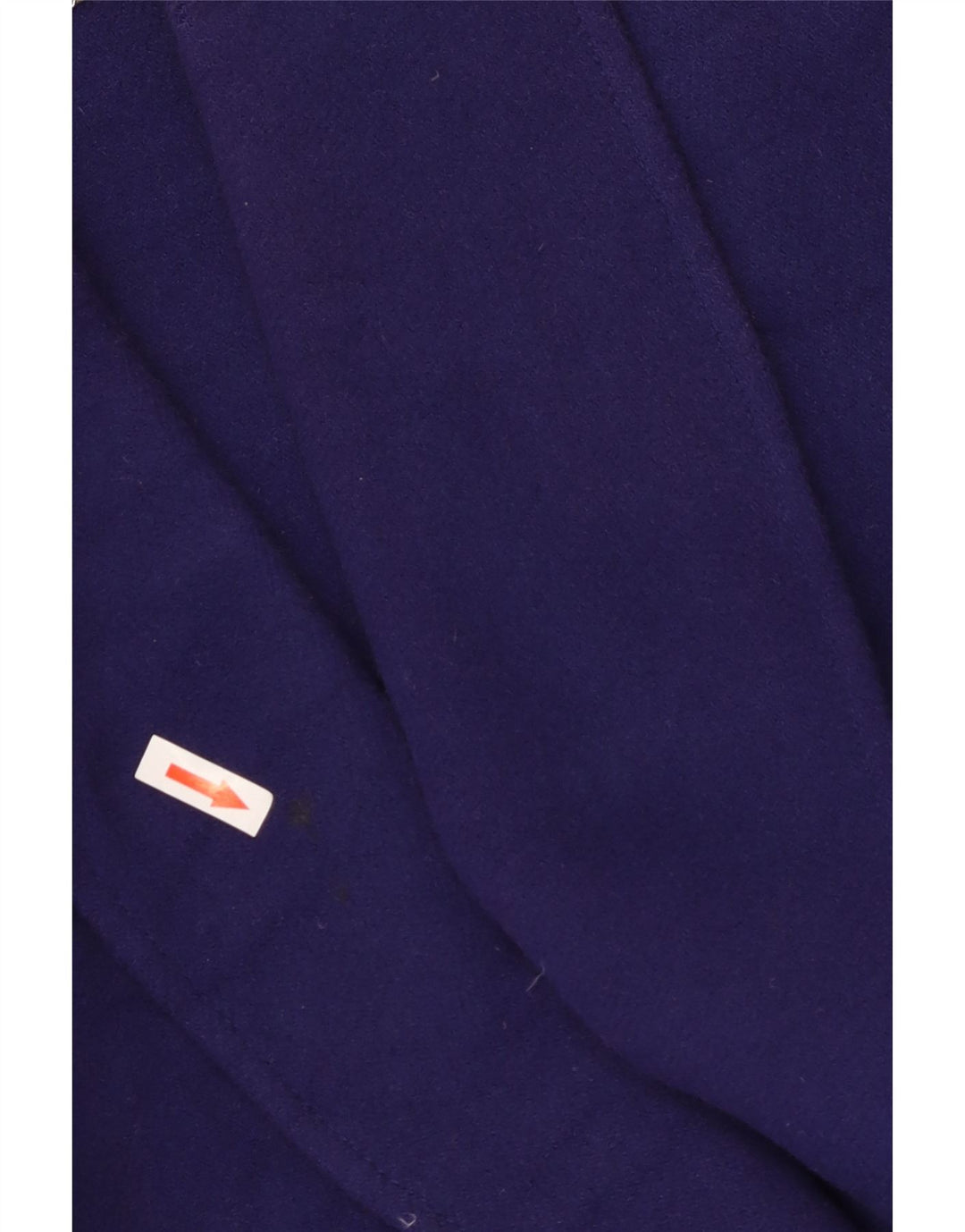Cappotto doppiopetto oversize da donna vintage IT 42 Lana viola medio