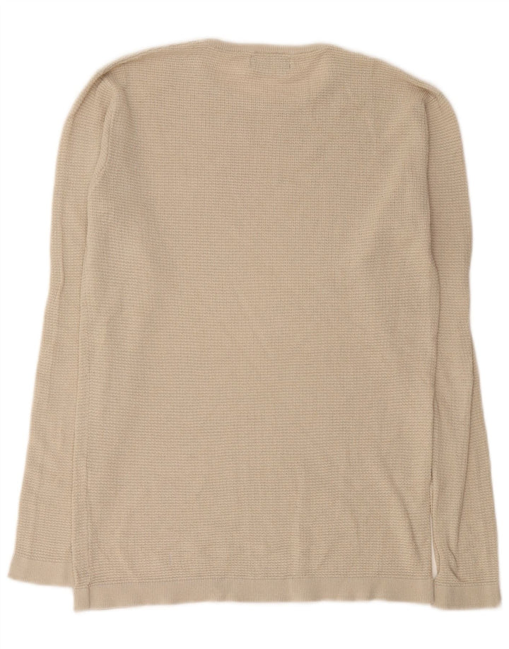 Top Zara da uomo a maniche lunghe beige medio