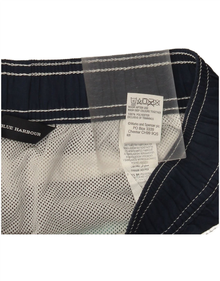 Pantaloncini da bagno Marks & Spencer da uomo Blue Harbour medio blu navy