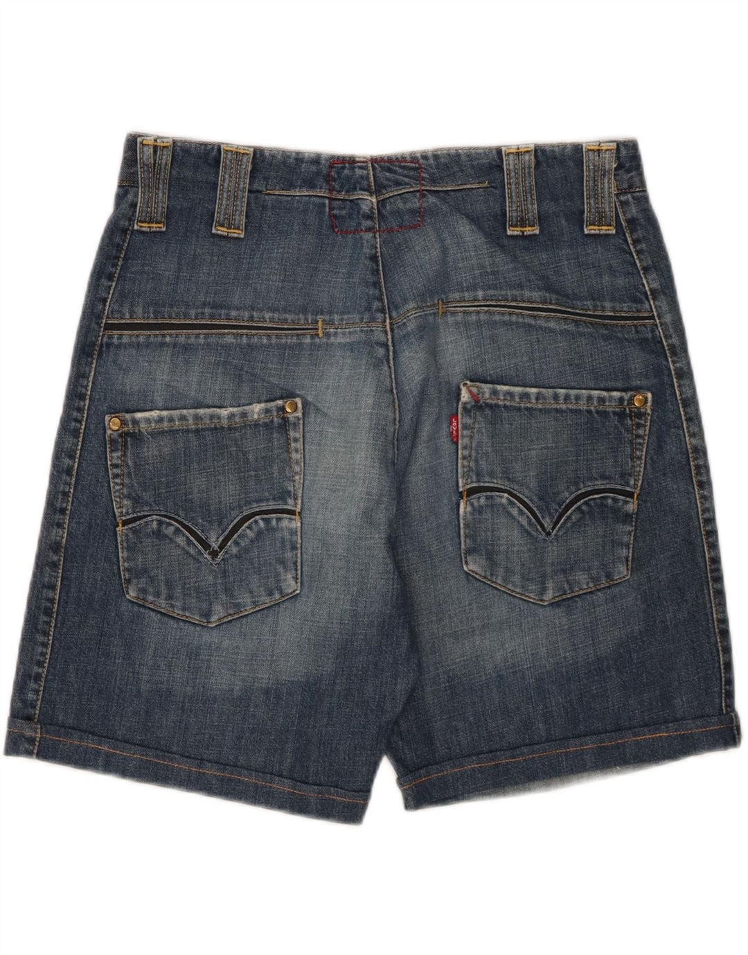 LEVI'S Womens Denim Shorts Medium W30  Blue Cotton Vintage Levi's and Second-Hand Levi's from Messina Hembry 