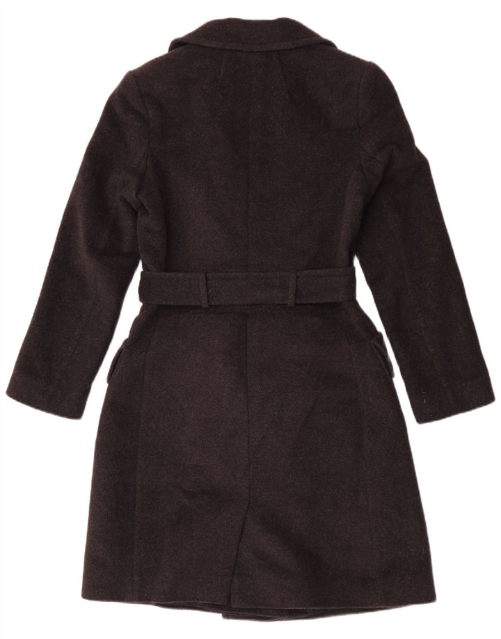 Cappotto doppiopetto da donna Hobbs UK 8 piccolo in lana grigia