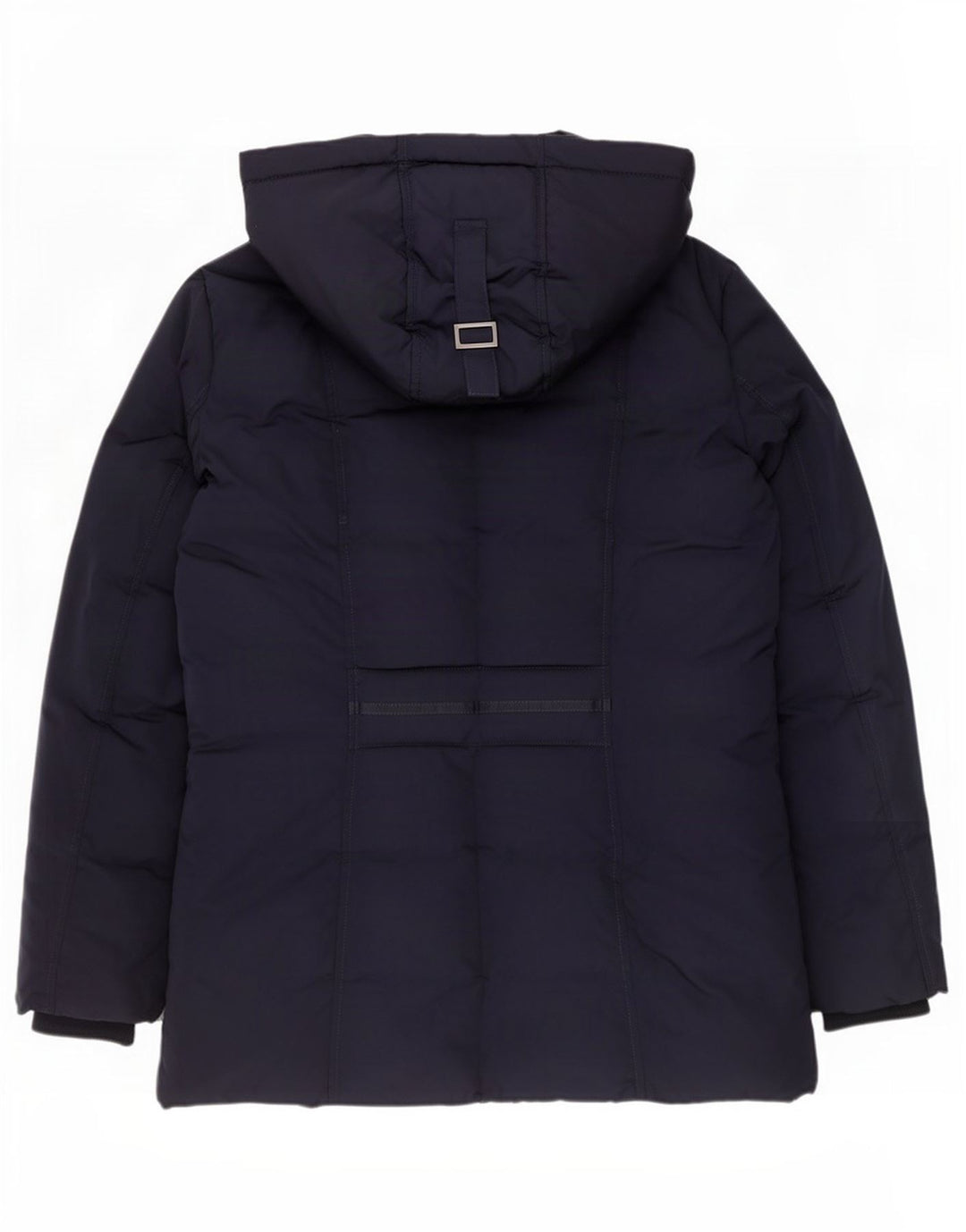 Giacca imbottita con cappuccio da donna Monsoon UK 14 poliestere medio blu navy