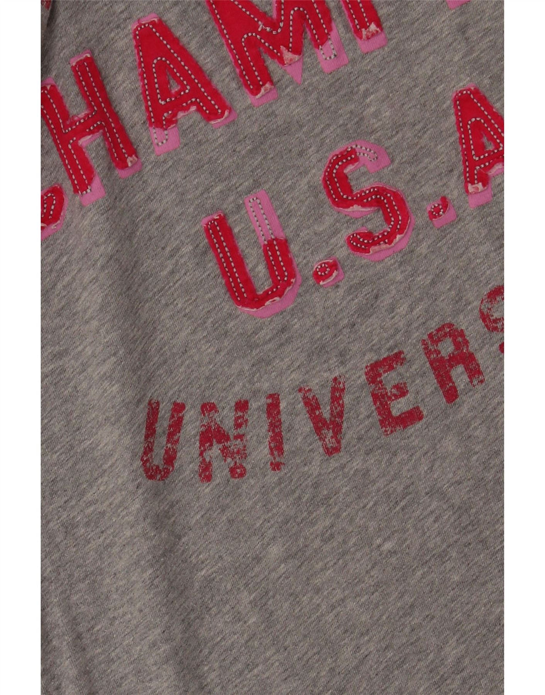 Top da donna con grafica Champion Heritage Fit manica 3/4 UK 14 Grigio medio