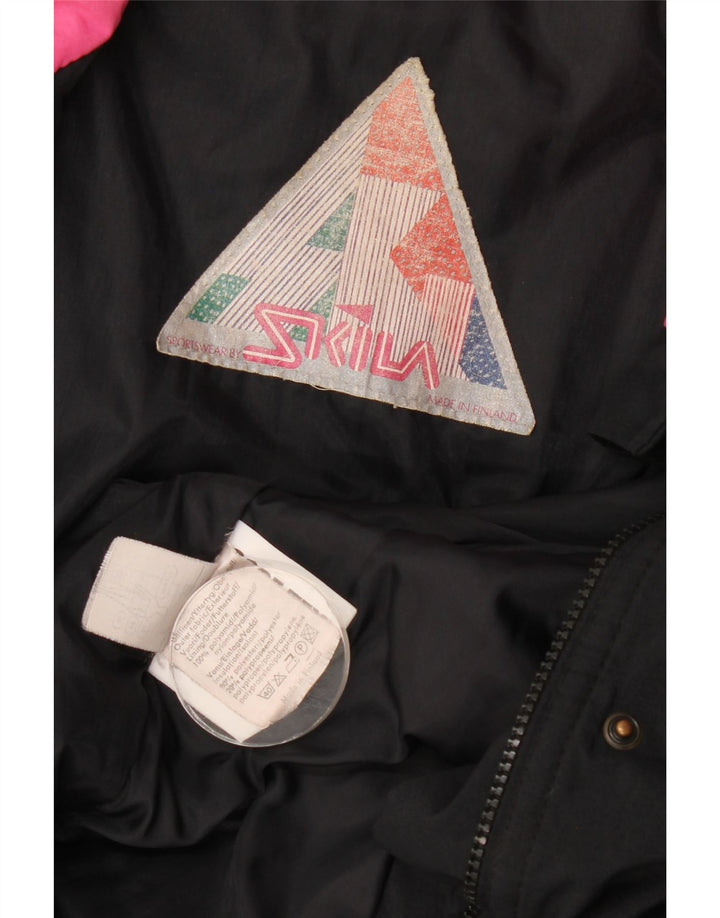 Giacca a vento oversize da donna Skila EU 36 Small Black Colourblock