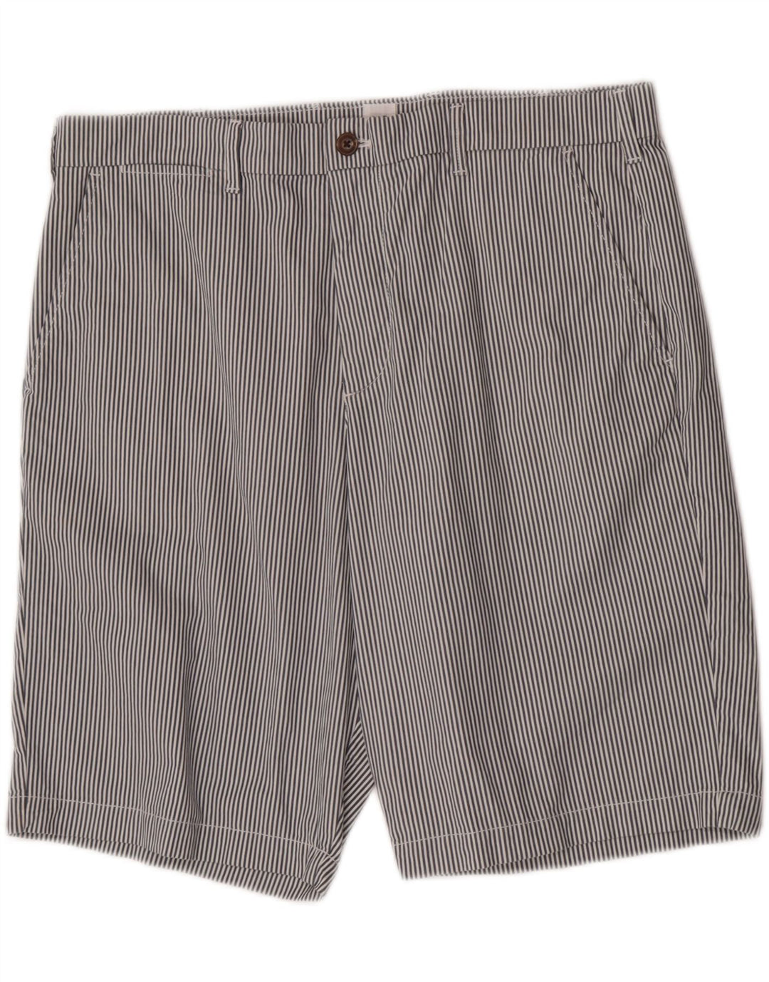 Pantaloncini chino da uomo Gap W36 cotone a righe grandi blu