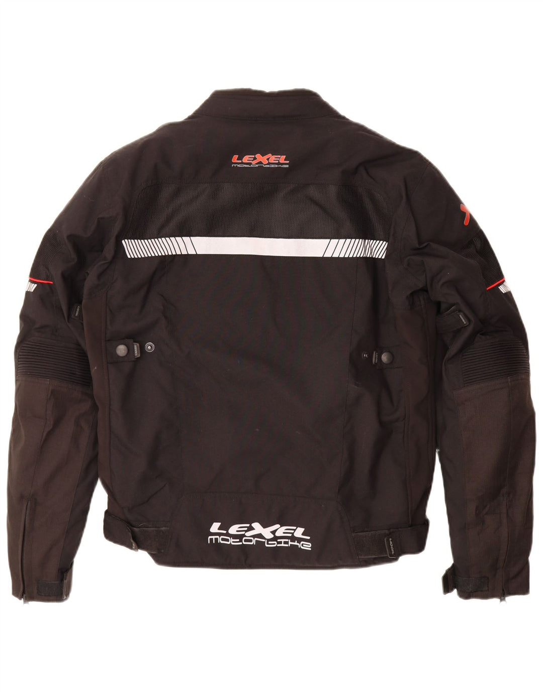 Giacca da corsa grafica da uomo LEXEL UK 40 grande nera