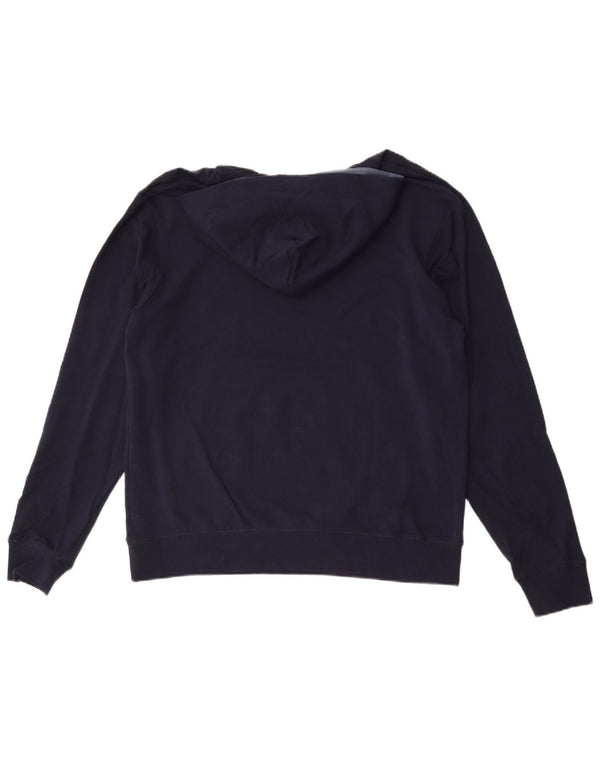 Maglione con cappuccio autografo da uomo Marks & Spencer grande blu navy