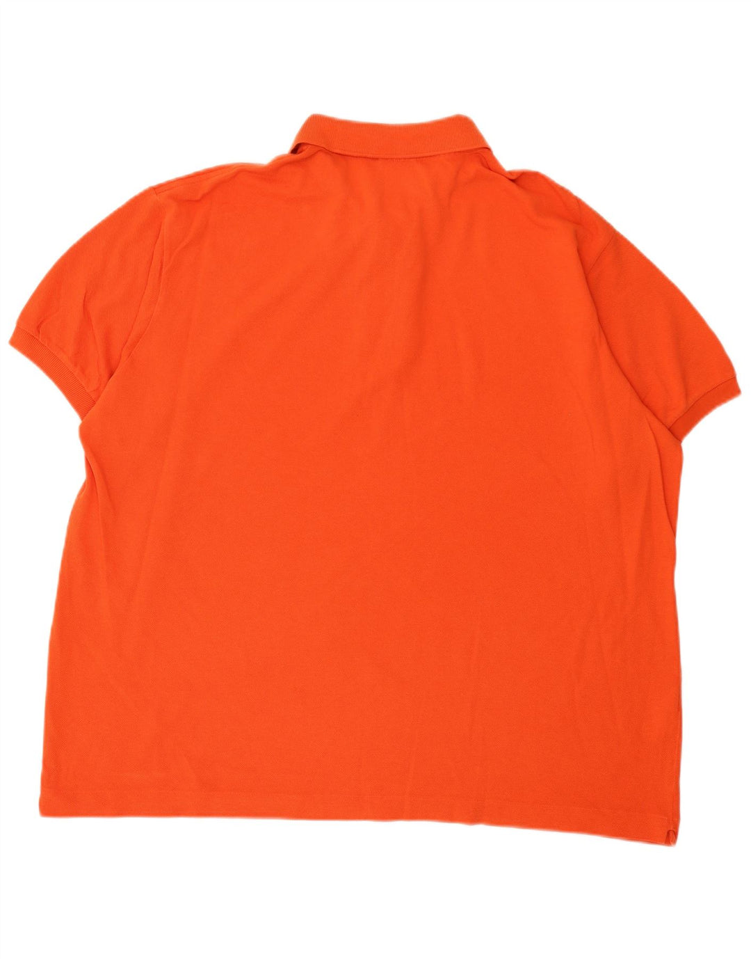 Polo da uomo Lacoste taglia 8 3XL cotone arancione