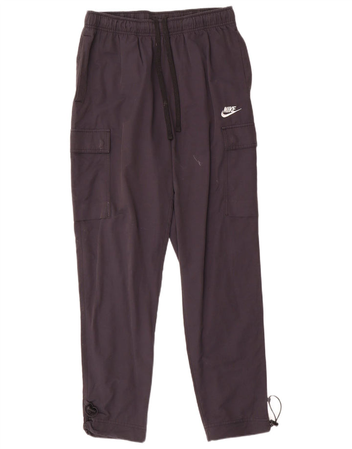 Pantaloni da tuta Nike da uomo Cargo Joggers piccoli in cotone grigio