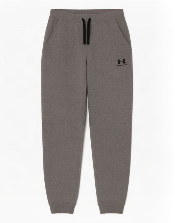 Pantaloni da tuta da ragazzo Under Armour da jogging 11-12 anni di grandi dimensioni grigi