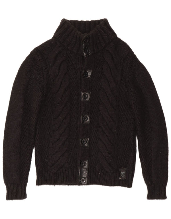 Maglione cardigan da uomo Energie medio nero