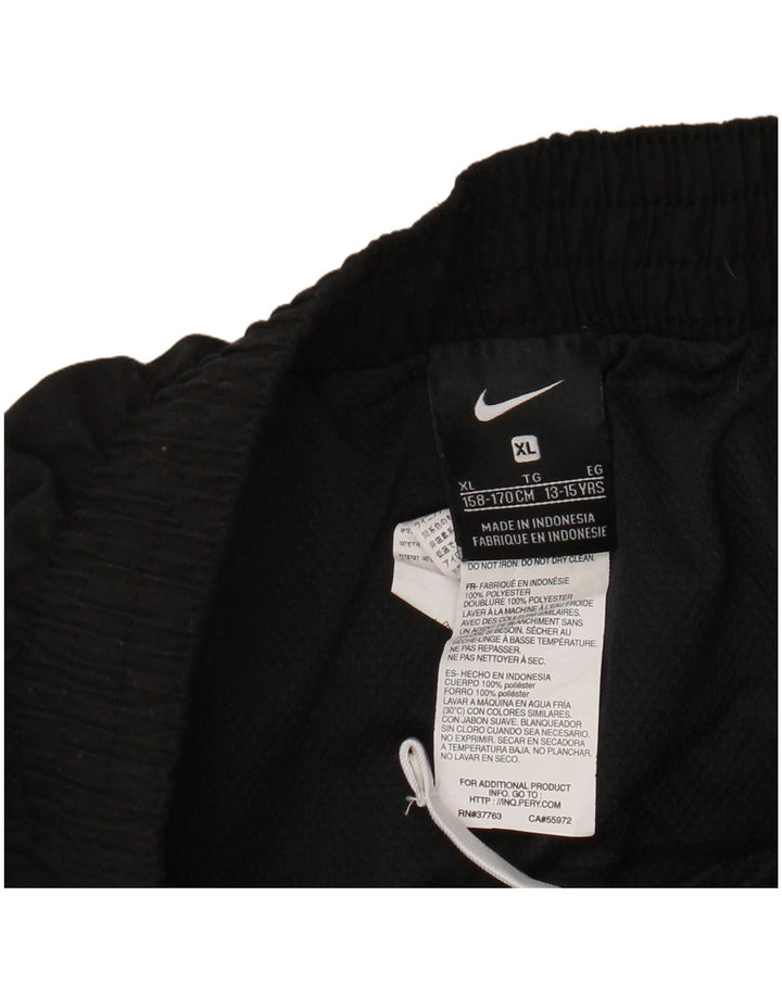 Pantaloncini da bagno con grafica Nike da bambino 13-14 anni XL poliestere nero