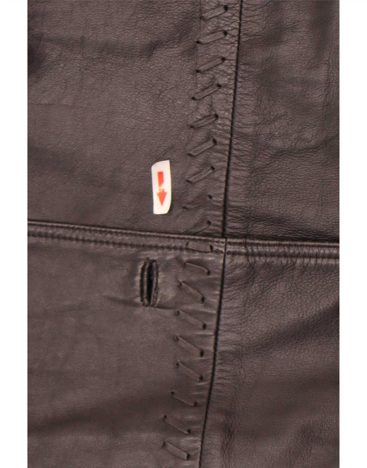 Conbipel Giacca in pelle da donna IT 44 Medium Nero
