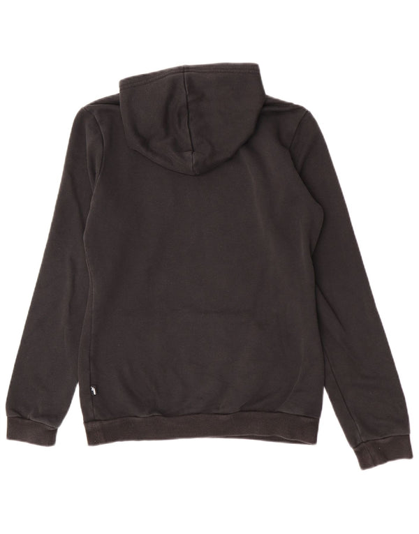 Felpa con cappuccio grafica per ragazze Puma 15-16 anni in cotone nero