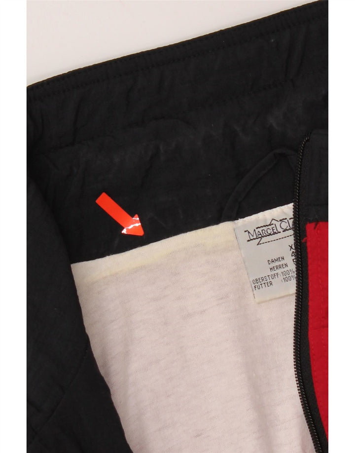 Giacca anorak da uomo Marcel Clair UK 42 XL Poliammide color block rosso
