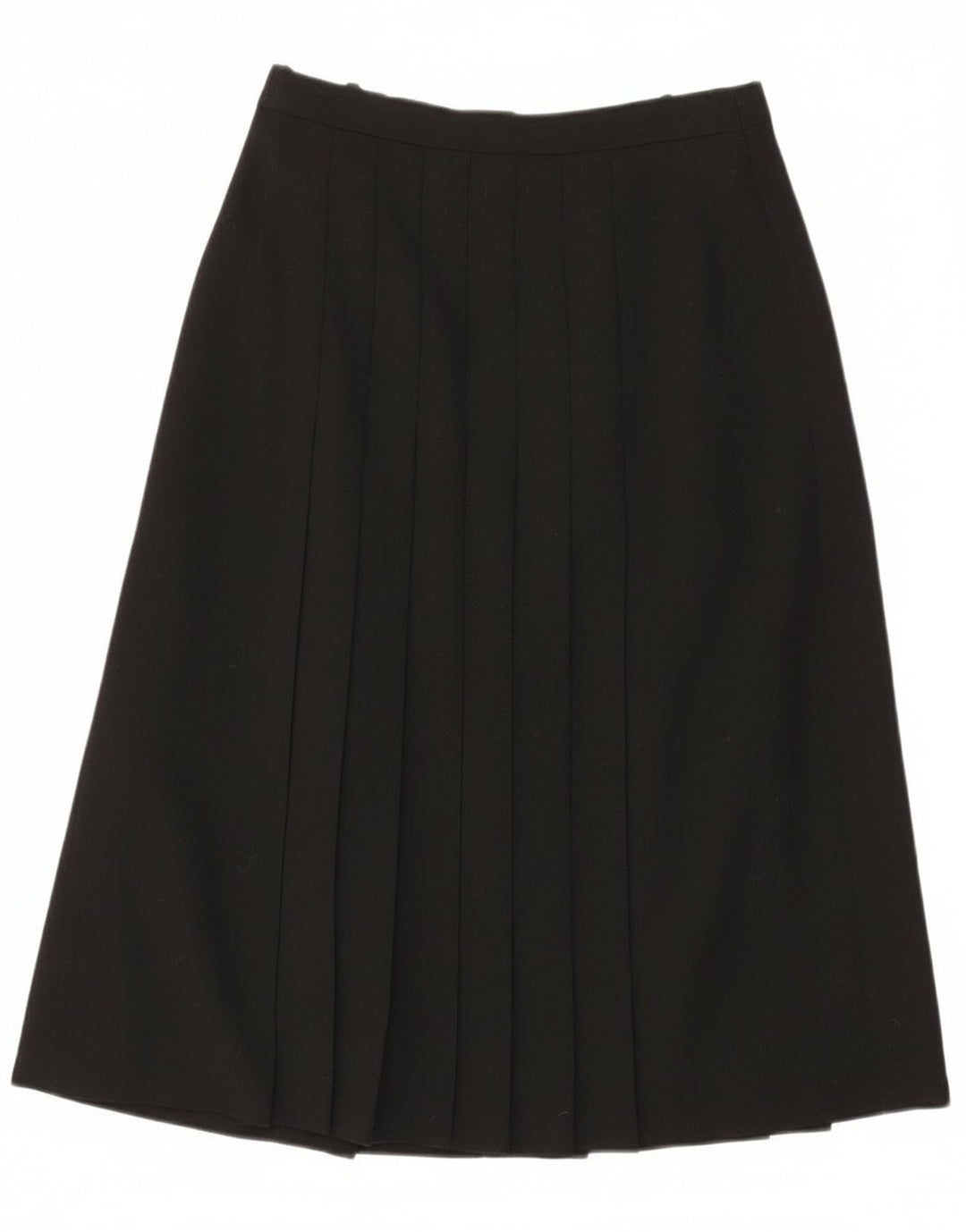 Gonna a pieghe a vita alta da donna Del Mod EU 38 Medium W27 Poliestere nero