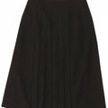Gonna a pieghe a vita alta da donna Del Mod EU 38 Medium W27 Poliestere nero