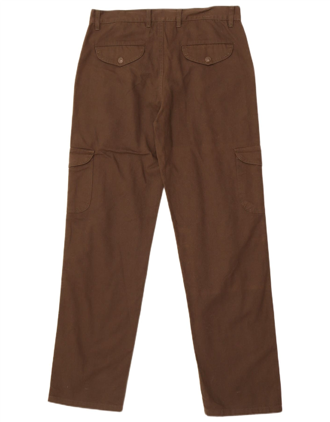 Pantaloni cargo dritti da uomo vintage W34 L33 Marrone